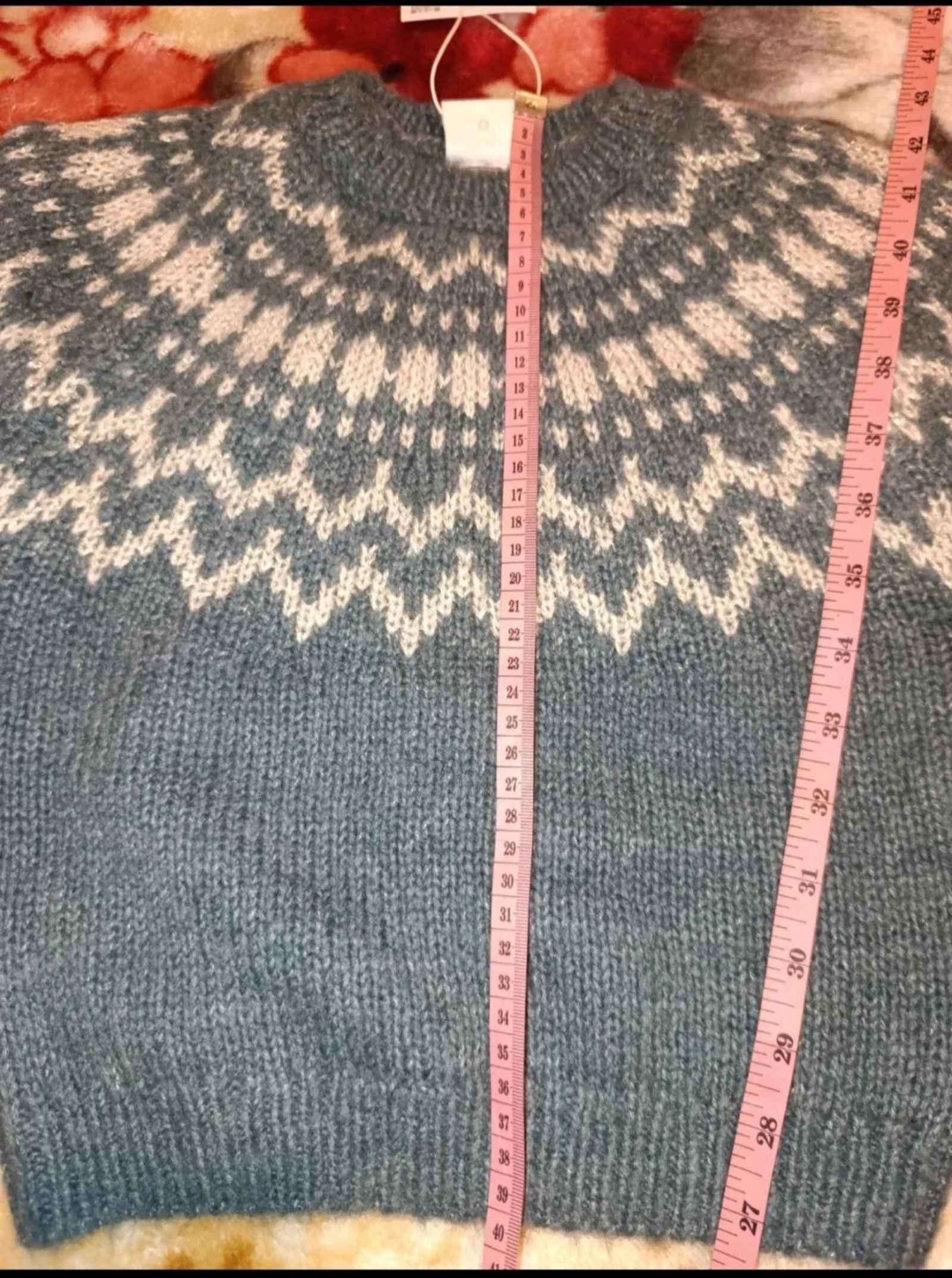 Jersey punto Zara Kids 116/6 años gris y rosado – photo 7
